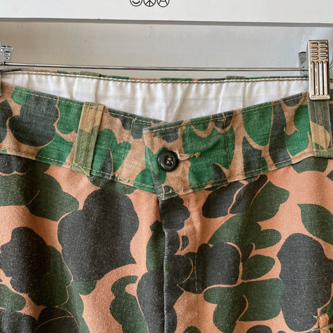 70’s Camo Hunting Pants - 35” x 27”