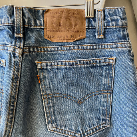 80’s Levi’s Orange Tab 550 Denim - 32" x 33"