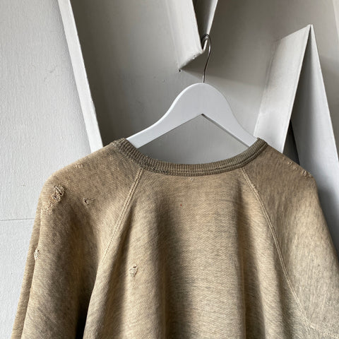 30’s Two-Thirds Zip Farm Sweatshirt - Large