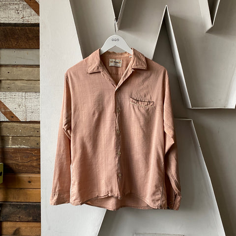 60's Manhattan Loop Collar Shirt - Medium