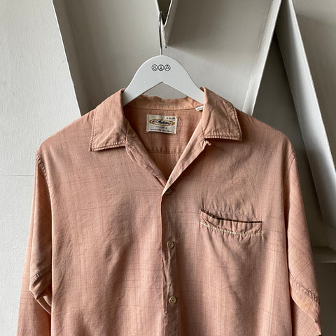 60's Manhattan Loop Collar Shirt - Medium