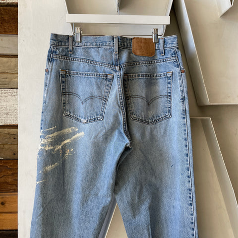 80’s Levi’s 560 Denim - 35” x 32”