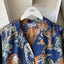 90's Animal Pattern Button Up - Medium