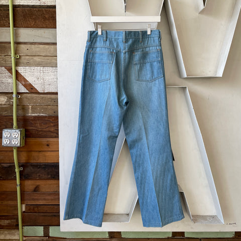 70’s Unbranded Denim Trousers - 30” x 28”