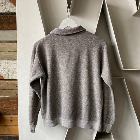 60's Quarter Zip Sweatshirt - Medium