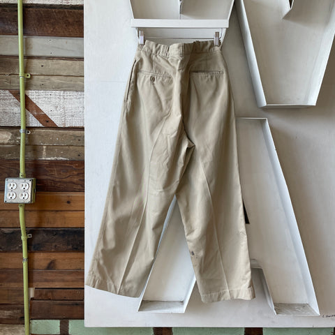 50’s Military Chinos - 28” x 25.5”