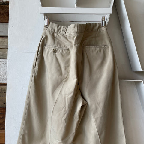 50’s Military Chinos - 28” x 25.5”