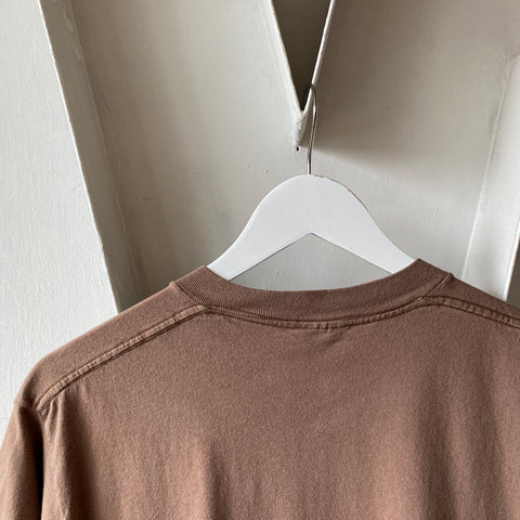 80's Brown Blank - XL