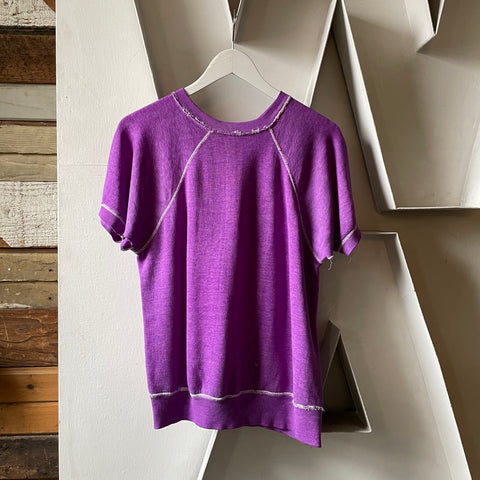 70’s Short Sleeve Sweatshirt - Medium