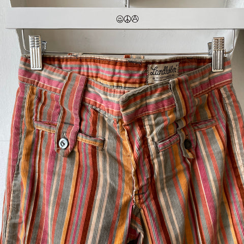 60’s Striped Corduroy Flares - 28” x 31.5”