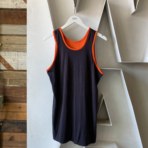 80's Champion Reversible Tank Top - Large
