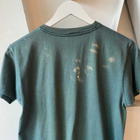 70's Green Pocket Tee - Small