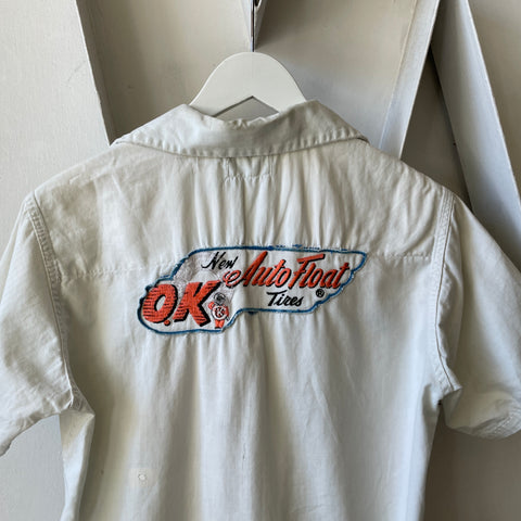 1960s Tire Work Shirt