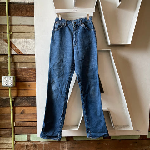 80’s Wrangler Denim - 25” x 32”