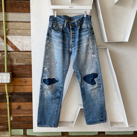 80’s Repaired Levi’s Redlines - 30” x 27”