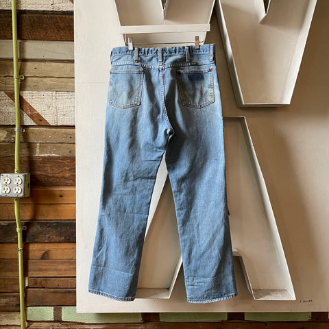 90’s Wrangler Denim -  33” x 29”