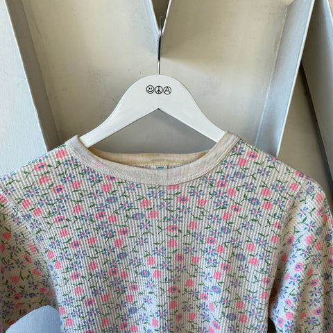 80's Floral Thermal - Small