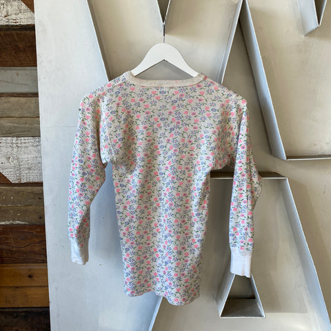 80's Floral Thermal - Small