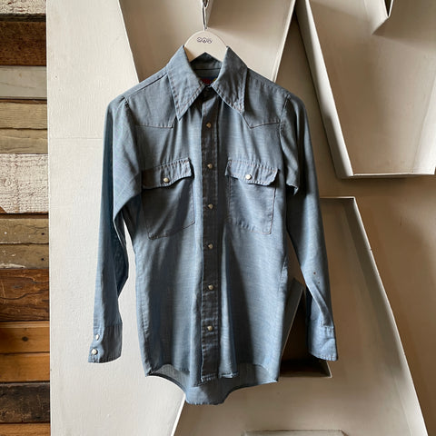 70’s Wrangler Chambray - Small