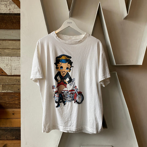 80's Moto Boop Tee - Large