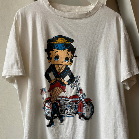 80's Moto Boop Tee - Large