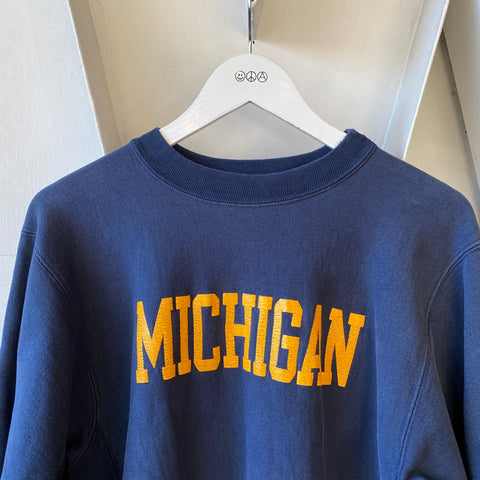 80's Michigan Reverse Weave - Large