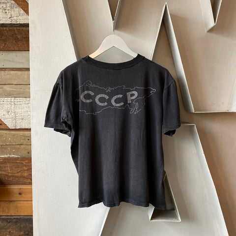 80's Russian Hard Rock Cafe Tee - Medium