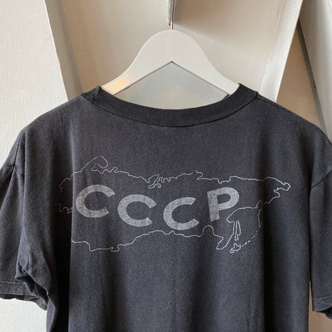 80's Russian Hard Rock Cafe Tee - Medium