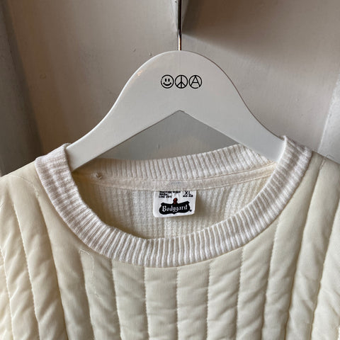60's Quilted Body Guard Sweatshirt - XL
