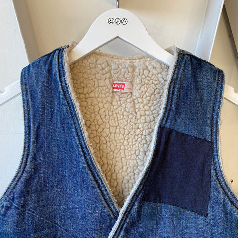 70's Sherpa Vest - Small