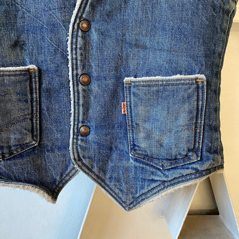 70's Sherpa Vest - Small