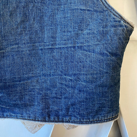 70's Sherpa Vest - Small