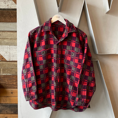 60's Heavy Cotton Flannel - Medium