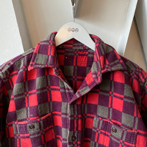 60's Heavy Cotton Flannel - Medium