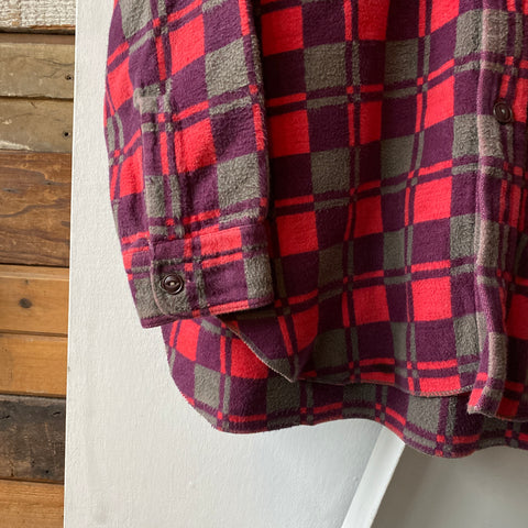 60's Heavy Cotton Flannel - Medium