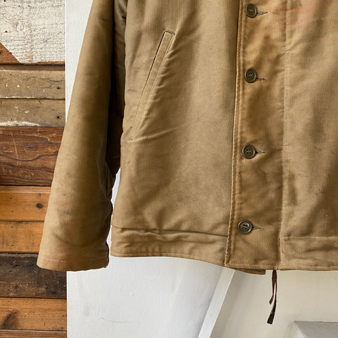 40's USN Deck Jacket - Medium