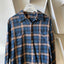 60’s Plaid Loop Collar - Medium