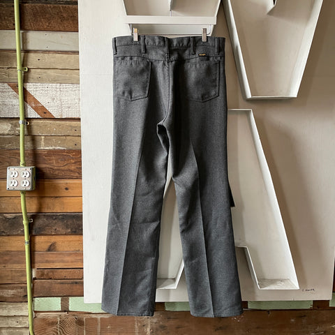 80’s Wrangler Poly Trousers - 35” x 32”
