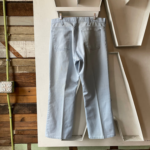 70’s Penney’s Sky Blue Denim - 35” x 27.5”