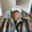 60’s Boxy Plaid Wool Jacket - Small