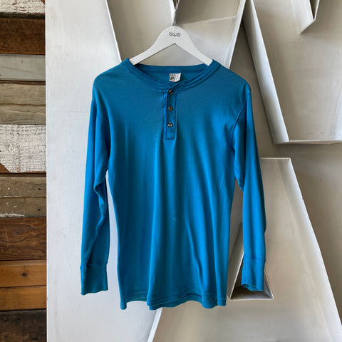 60’s Sears Thermal Henley - Medium