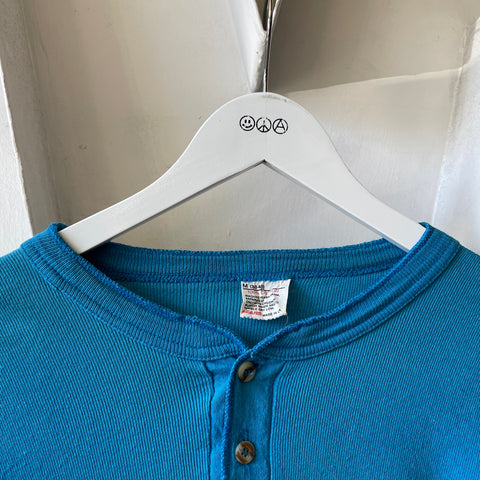 60’s Sears Thermal Henley - Medium