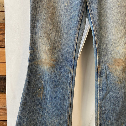 70's Denim Flares - 32” x 30”