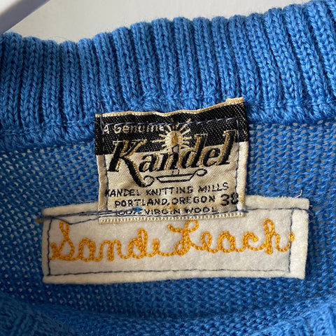 60's Short Sleeve Sweater - Small/Medium