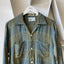60’s Manhattan Plaid Loop Collar - Medium