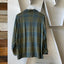 60’s Manhattan Plaid Loop Collar - Medium