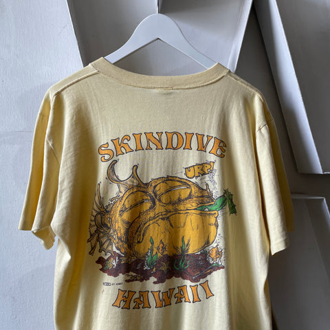 80’s Skindive Crazy Shirts Hawaii Tee - XL
