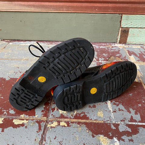 80's UK Made Flame Derbies - W's 7 M's 6