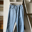 70’s Powder Blue Poly Flares - 29” x 30”