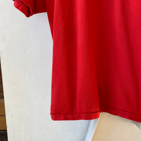 80's Red Russel Shirt - Women’s Medium